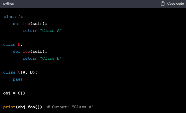 Method Overloading and Method Overriding in Python