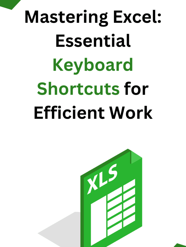 Mastering Excel: Essential Keyboard Shortcuts - Pickl.AI