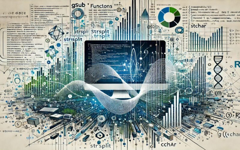 Exploring Functions and Aspects of String Manipulation in R