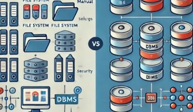 Difference Between File System and DBMS