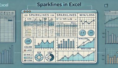 Sparklines in Excel