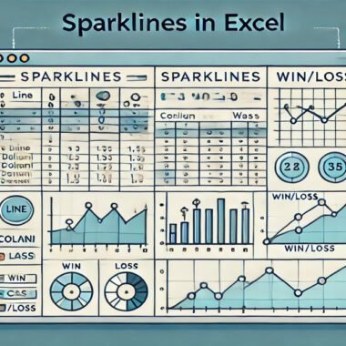 Sparklines in Excel