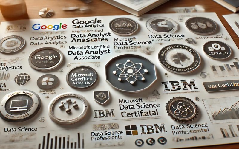 Top Ten Certifications For Data Analysts