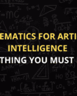 mathematics for Artificial Intelligence