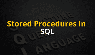 What are the Stored Procedures in SQL?