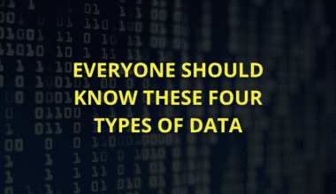 Everyone should know these four types of data