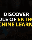 Discover the Role of Entropy in Machine Learning