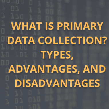 What is Primary Data Collection