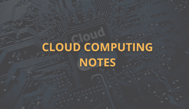 Cloud Computing Notes