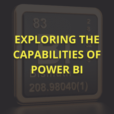 Image showing Capabilities of Power BI