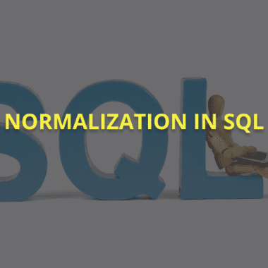 Image showing Normalization in SQL